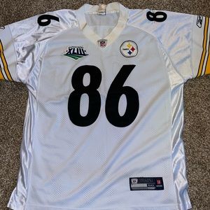 Flawless Steelers Fully Stitched, Hinds Ward Super Bowl Jersey